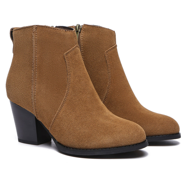 Vera Suede Ankle Zipper Boots - UGG Direct Online