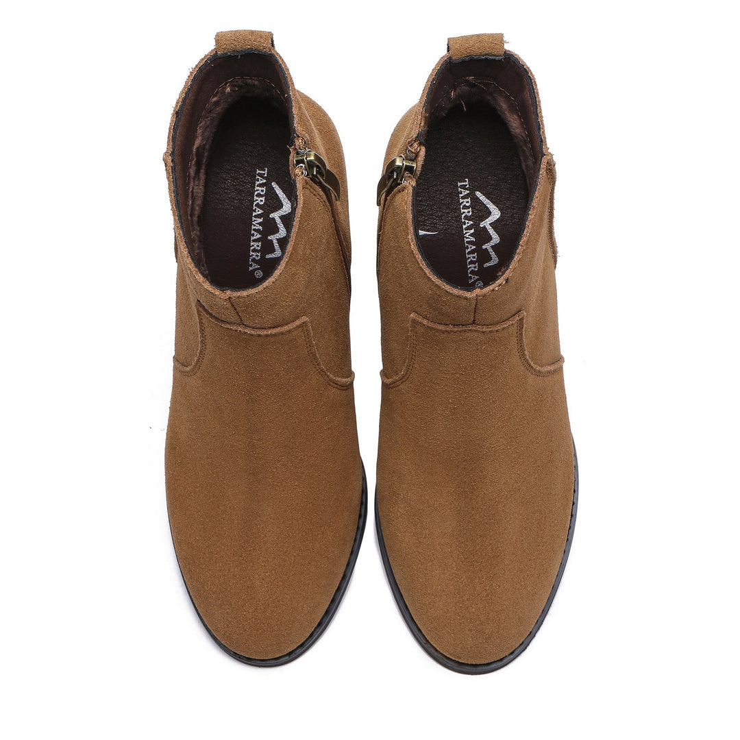 Vera Suede Ankle Zipper Boots - UGG Direct Online