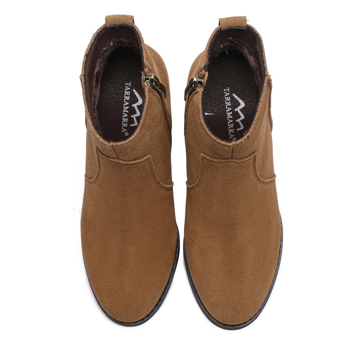 Vera Suede Ankle Zipper Boots - UGG Direct Online