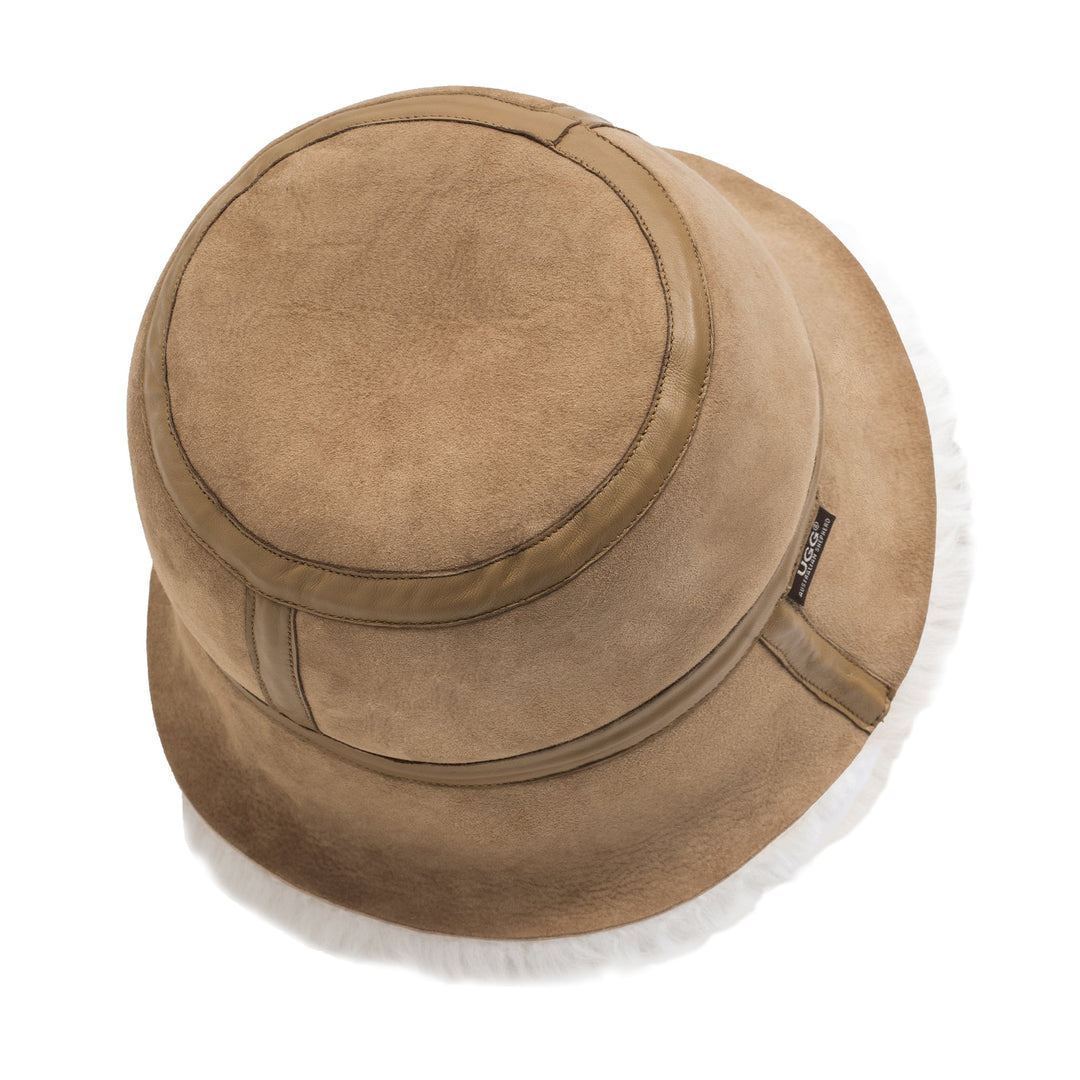 Winter UGG Sheepskin Wool Bucket Hat - UGG Direct Online