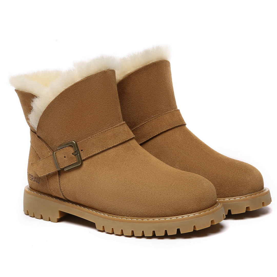 Women Buckle Mini UGG Boots - UGG Direct Online