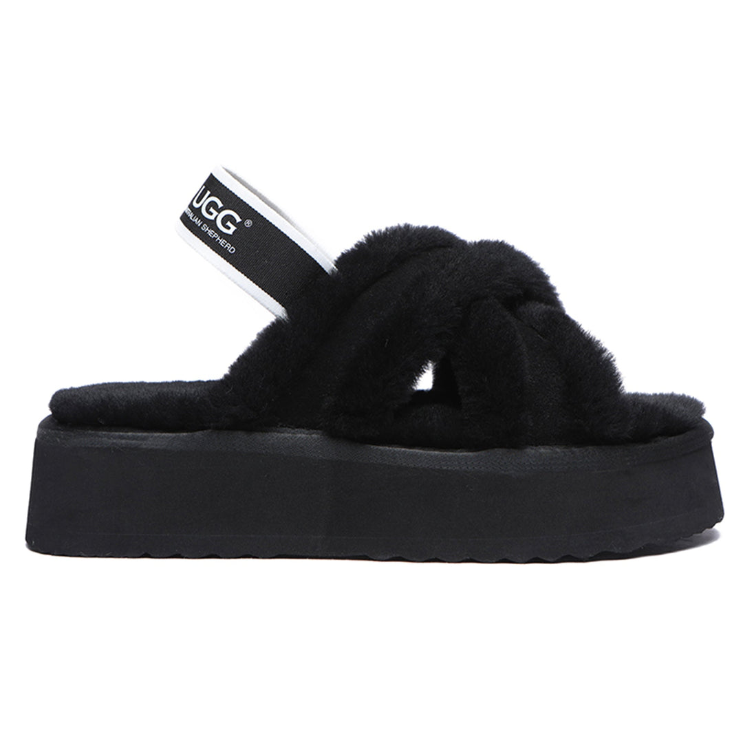 Women Platform Cross UGG Slides - UGG Direct Online