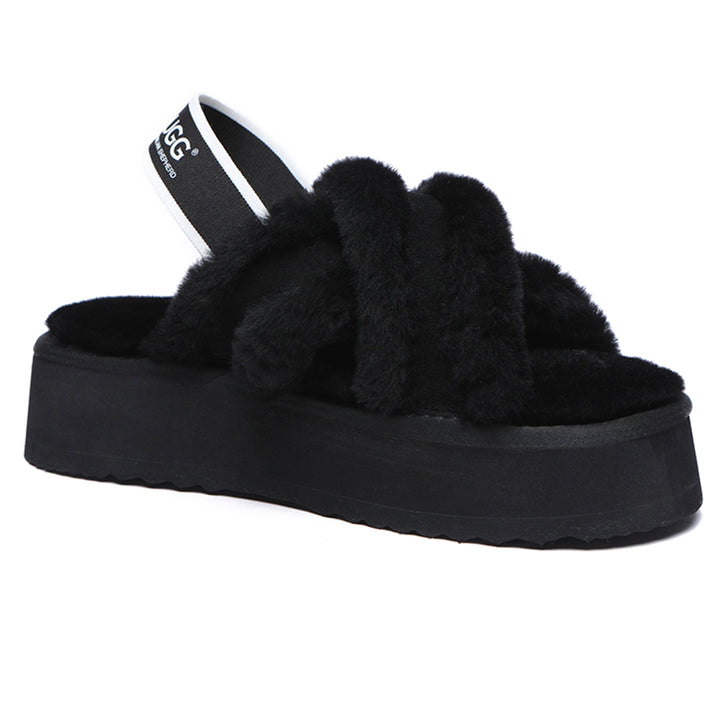 Women Platform Cross UGG Slides - UGG Direct Online