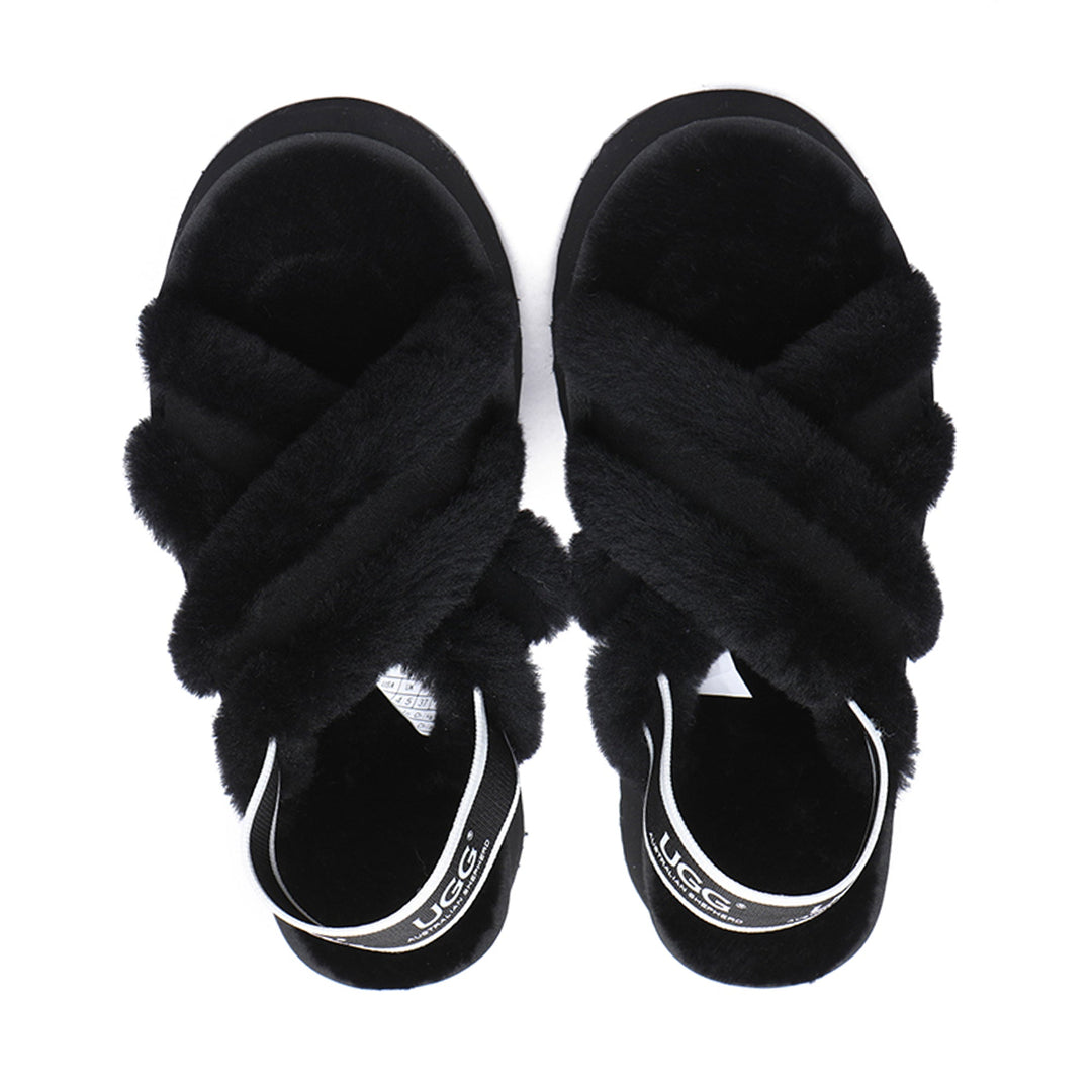 Women Platform Cross UGG Slides - UGG Direct Online