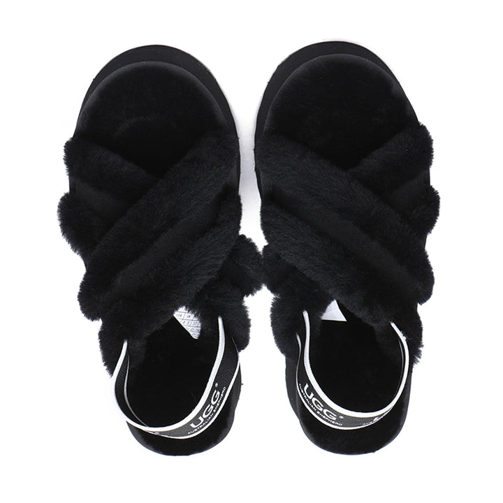 Women Platform Cross UGG Slides - UGG Direct Online