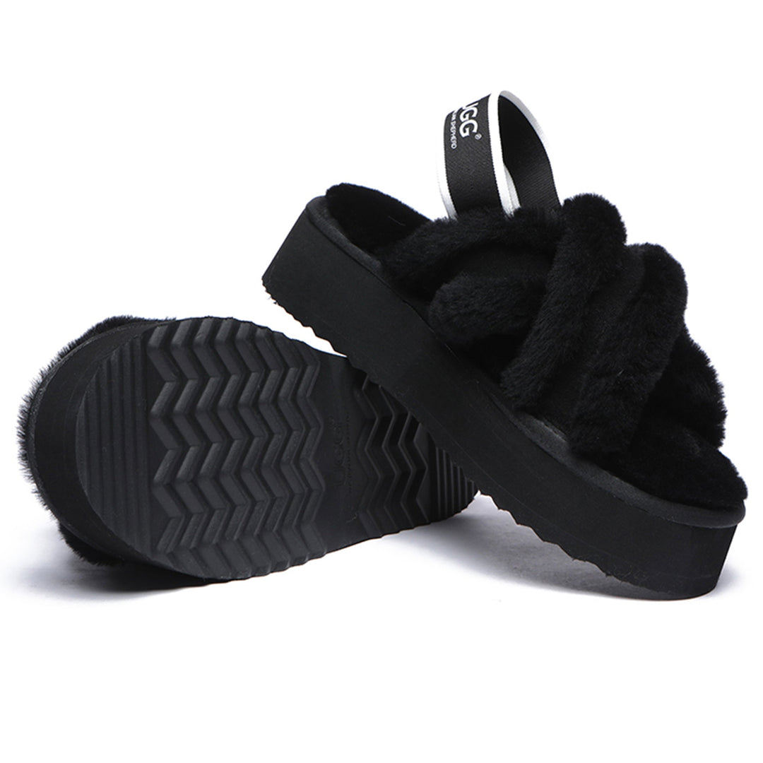 Women Platform Cross UGG Slides - UGG Direct Online