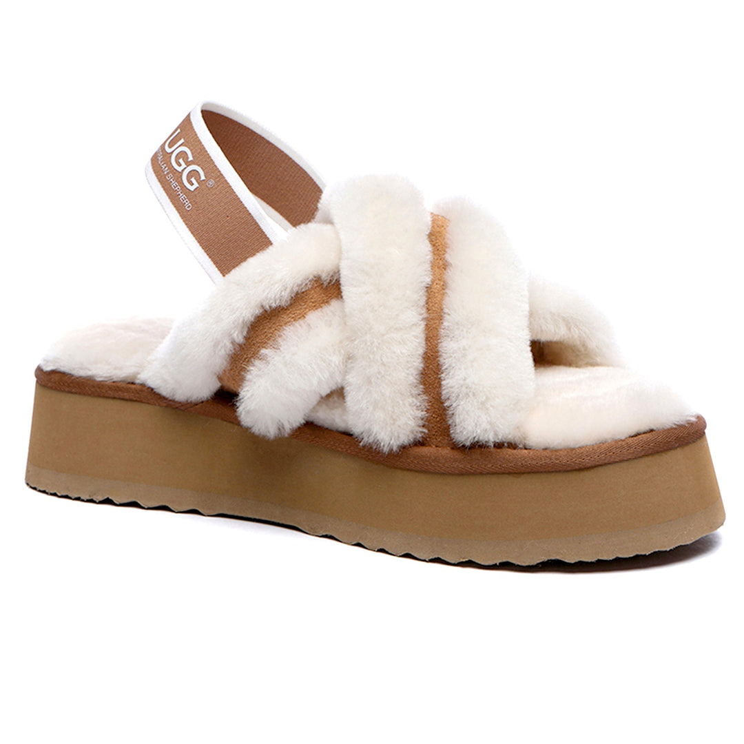 Women Platform Cross UGG Slides - UGG Direct Online