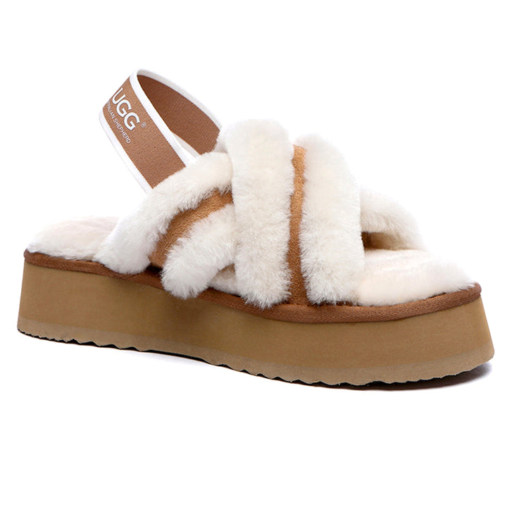 Women Platform Cross UGG Slides - UGG Direct Online