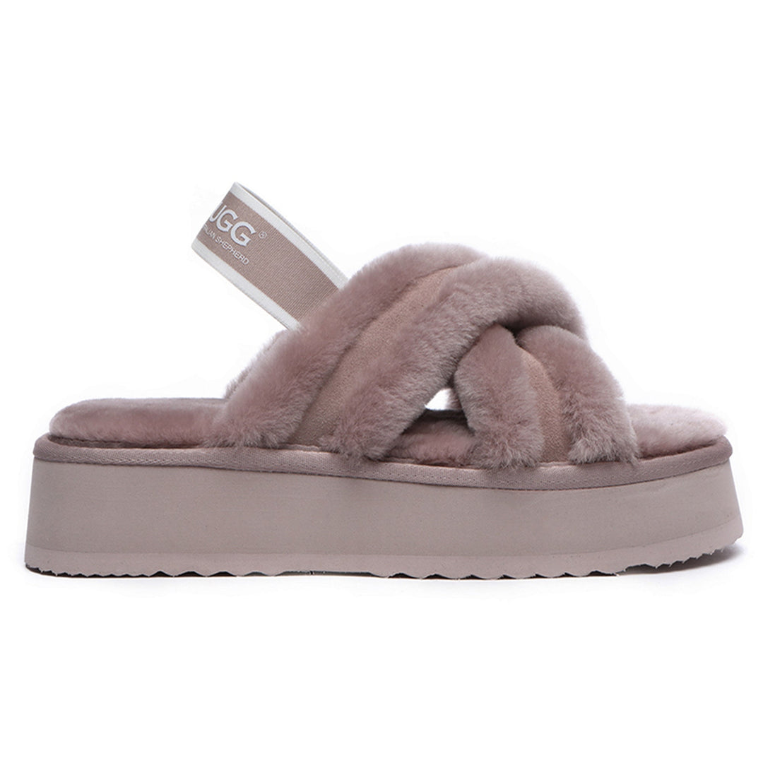Women Platform Cross UGG Slides - UGG Direct Online