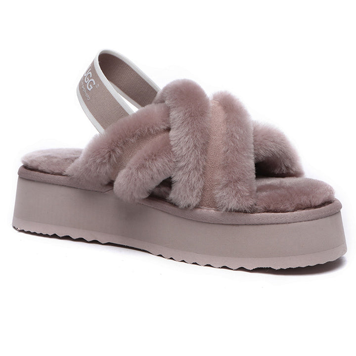 Women Platform Cross UGG Slides - UGG Direct Online