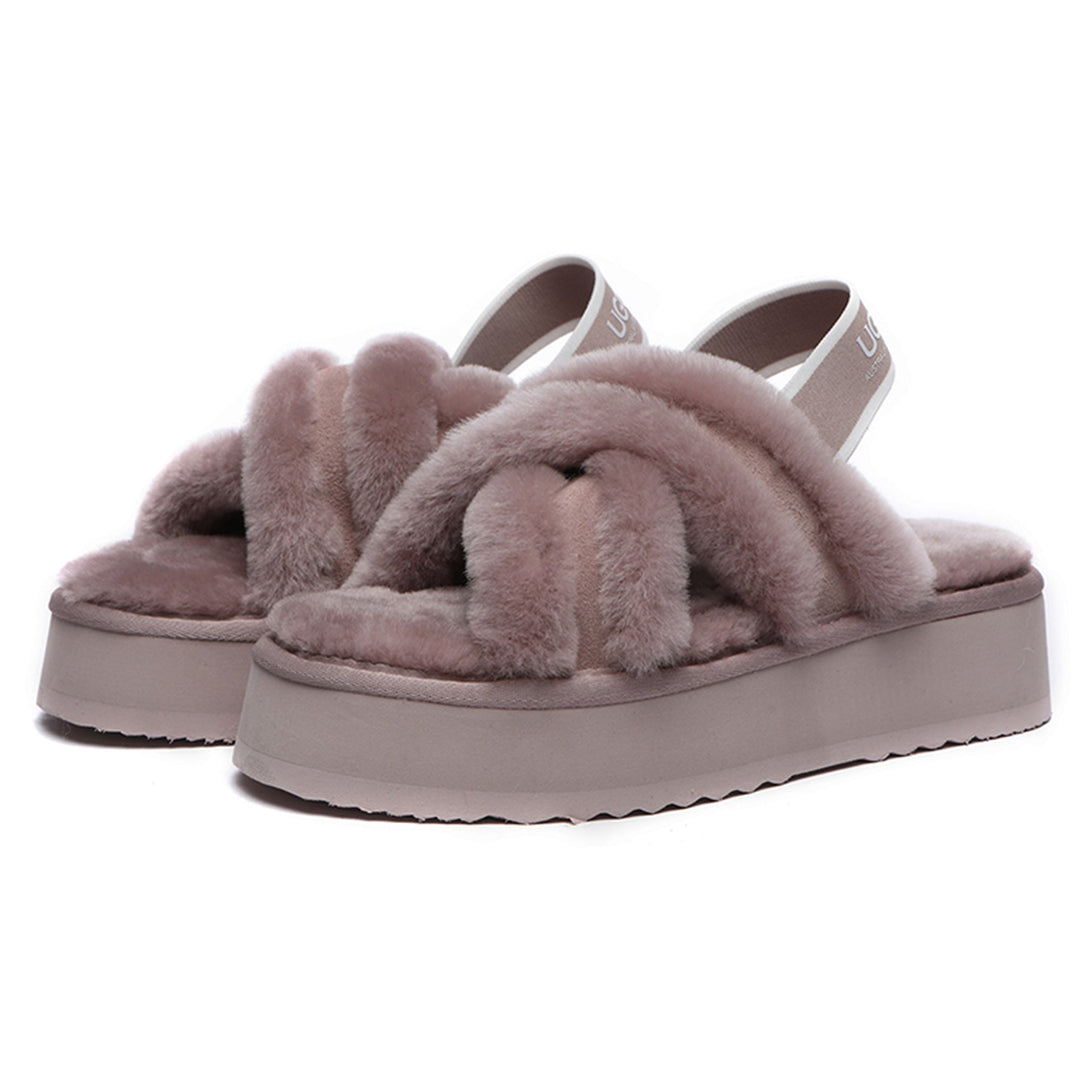 Women Platform Cross UGG Slides - UGG Direct Online