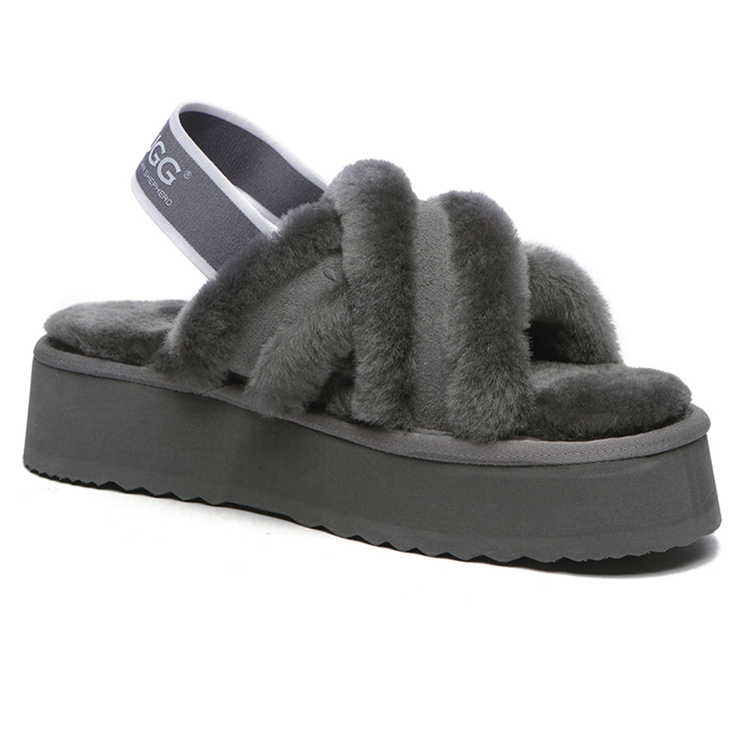 Women Platform Cross UGG Slides - UGG Direct Online