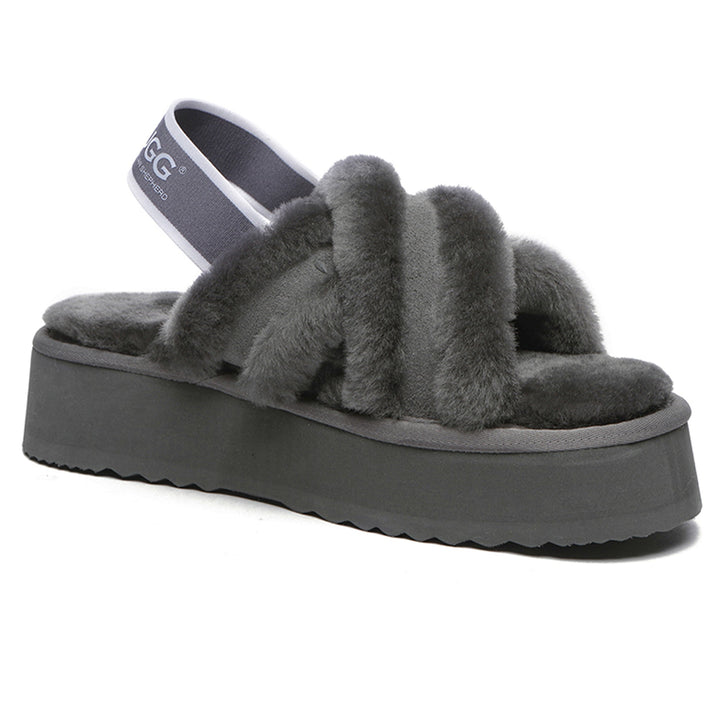 Women Platform Cross UGG Slides - UGG Direct Online