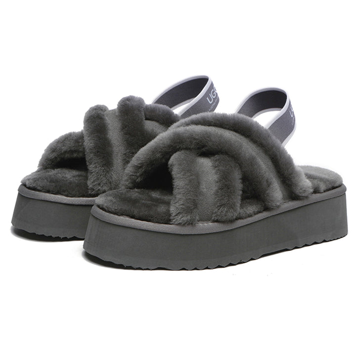 Women Platform Cross UGG Slides - UGG Direct Online