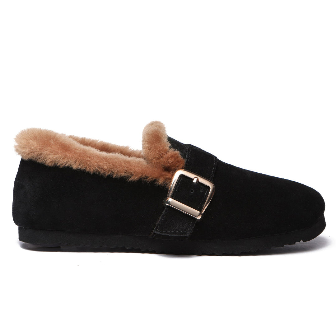 Women Suede Sheepskin Lined Loafer - UGG Direct Online