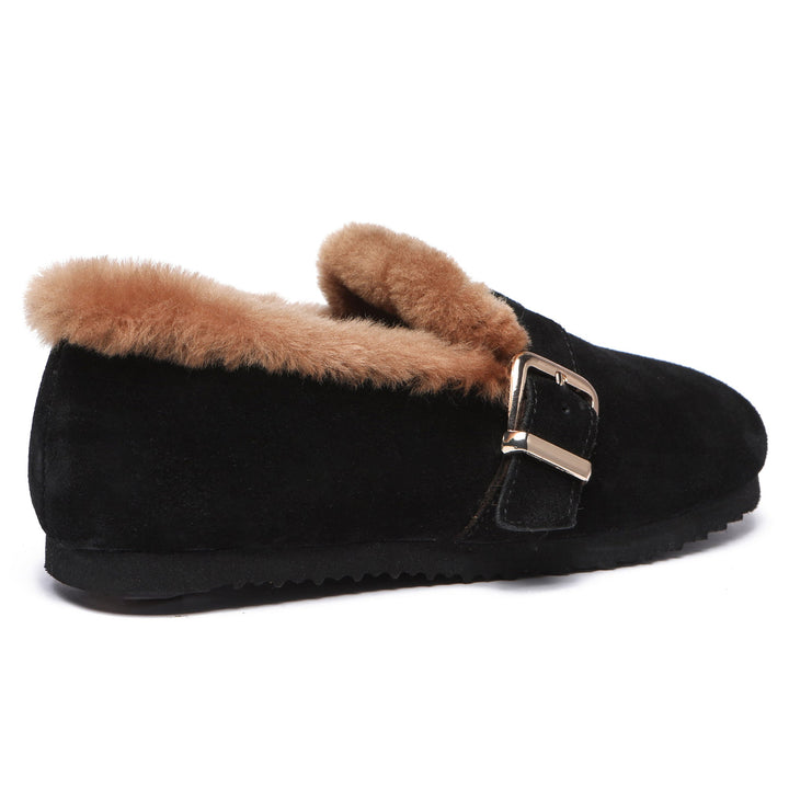 Women Suede Sheepskin Lined Loafer - UGG Direct Online