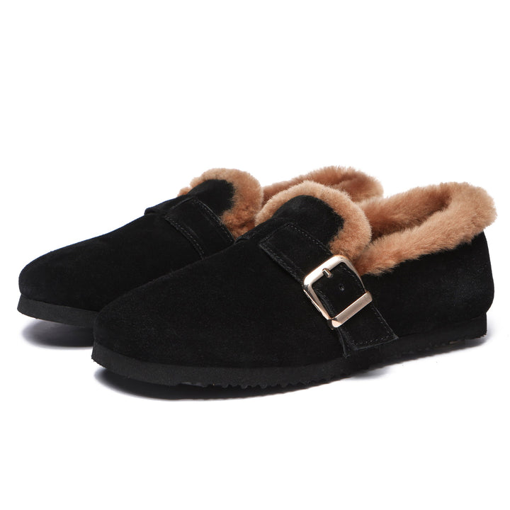 Women Suede Sheepskin Lined Loafer - UGG Direct Online