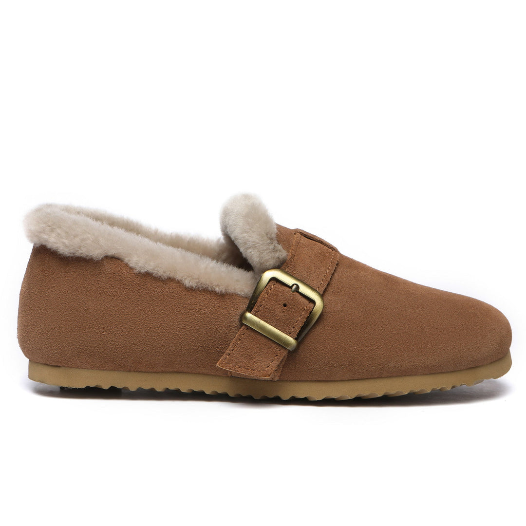 Women Suede Sheepskin Lined Loafer - UGG Direct Online