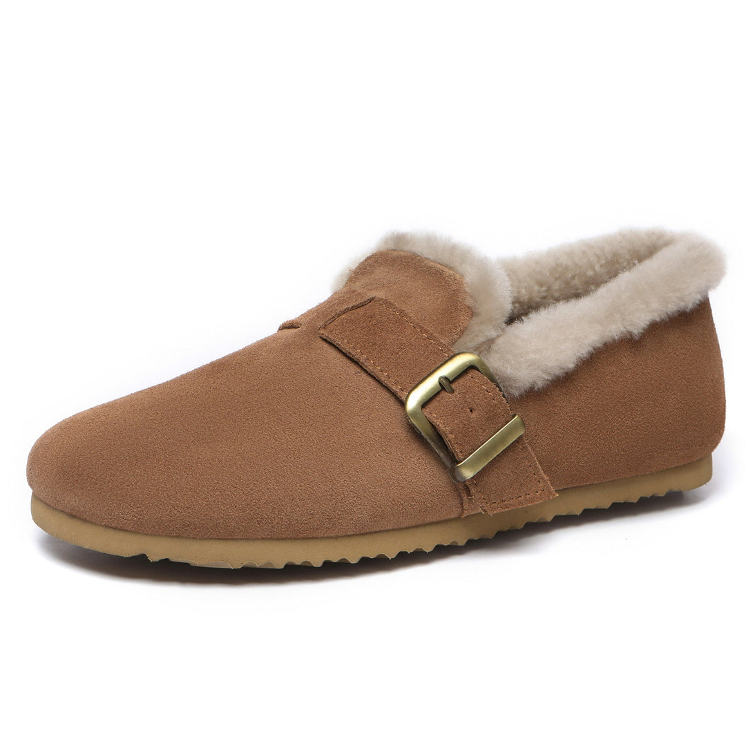 Women Suede Sheepskin Lined Loafer - UGG Direct Online