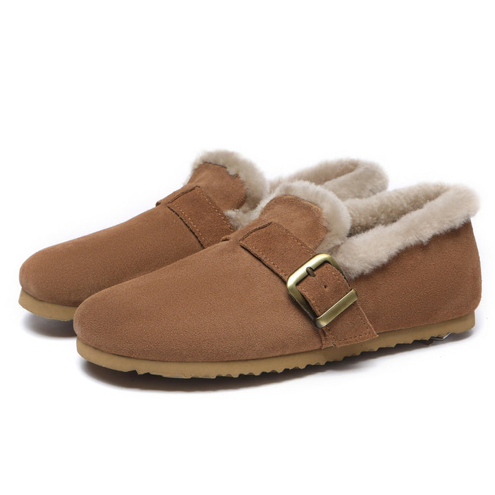 Women Suede Sheepskin Lined Loafer - UGG Direct Online