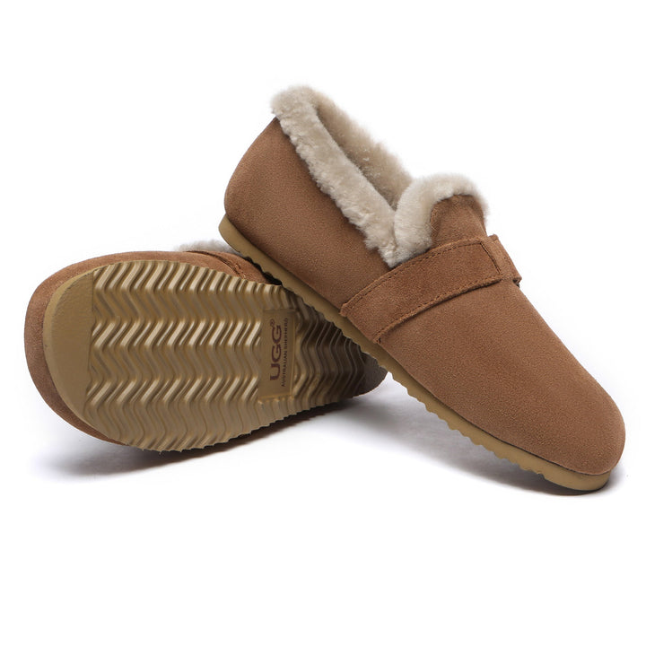 Women Suede Sheepskin Lined Loafer - UGG Direct Online