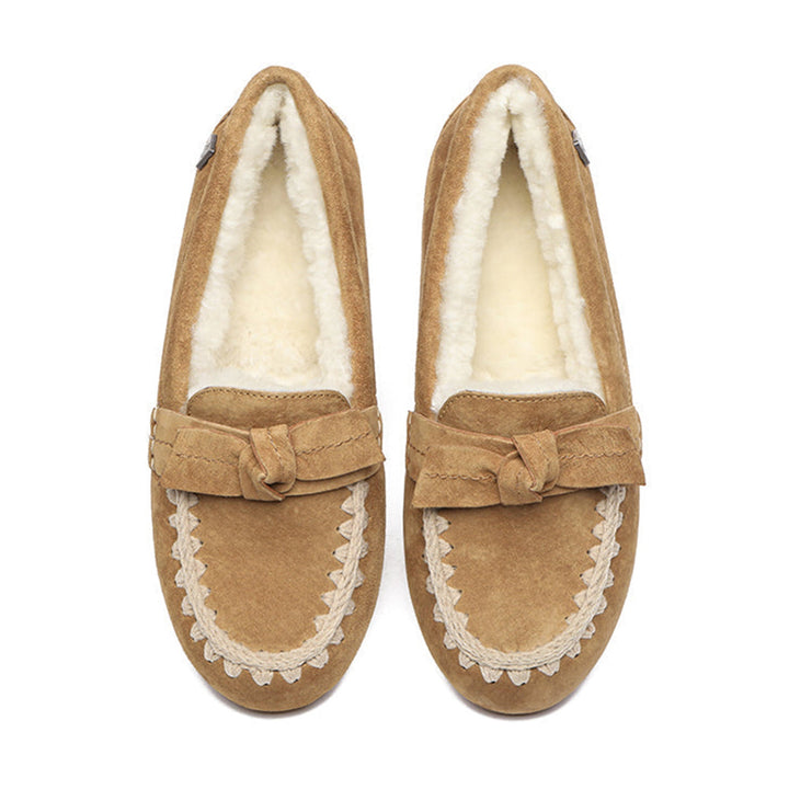 Woven Bow UGG Moccasin - UGG Direct Online