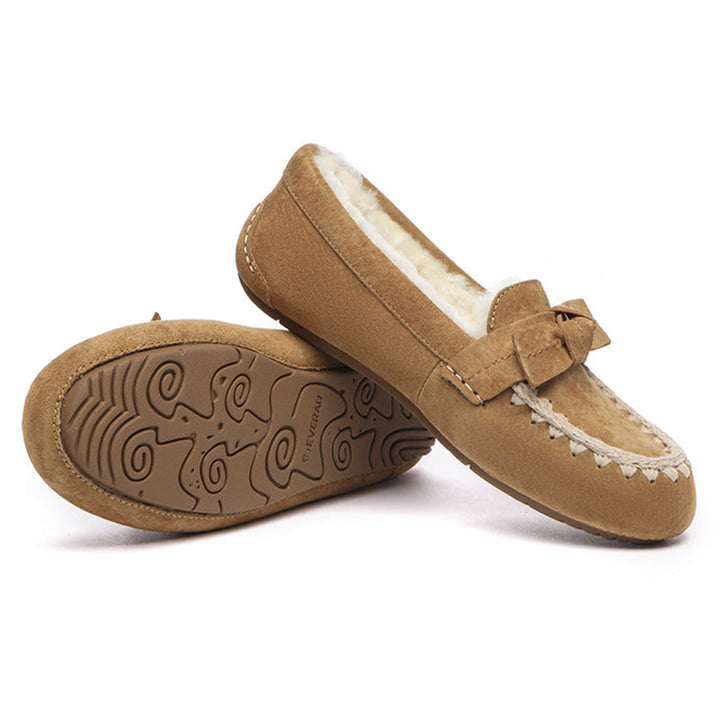 Woven Bow UGG Moccasin - UGG Direct Online