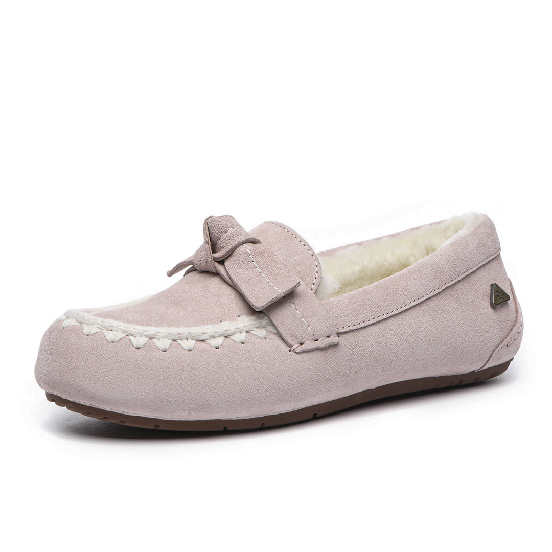 Woven Bow UGG Moccasin - UGG Direct Online