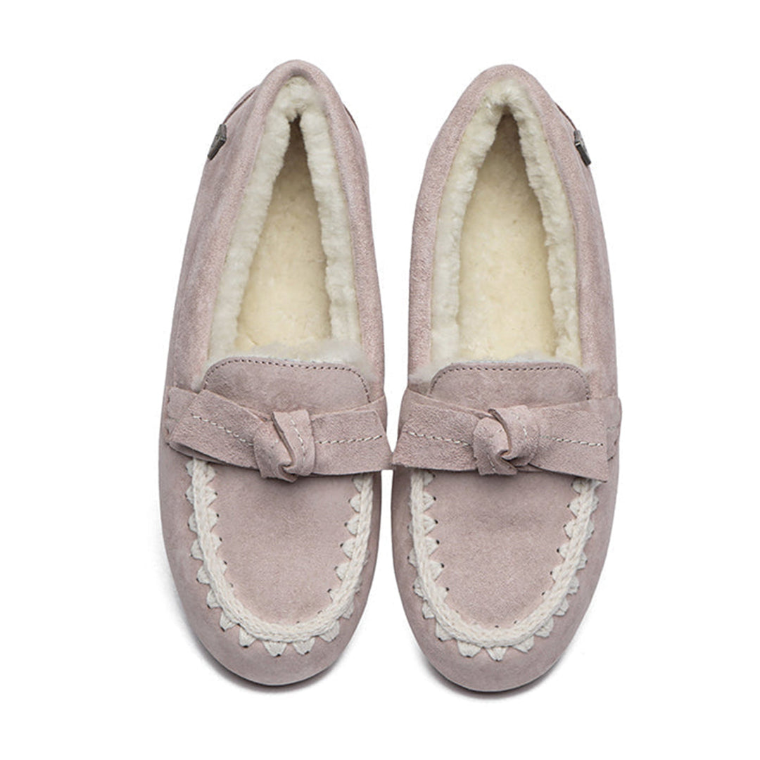 Woven Bow UGG Moccasin - UGG Direct Online