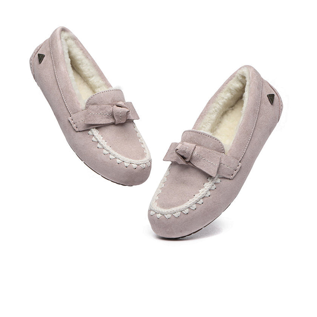 Woven Bow UGG Moccasin - UGG Direct Online