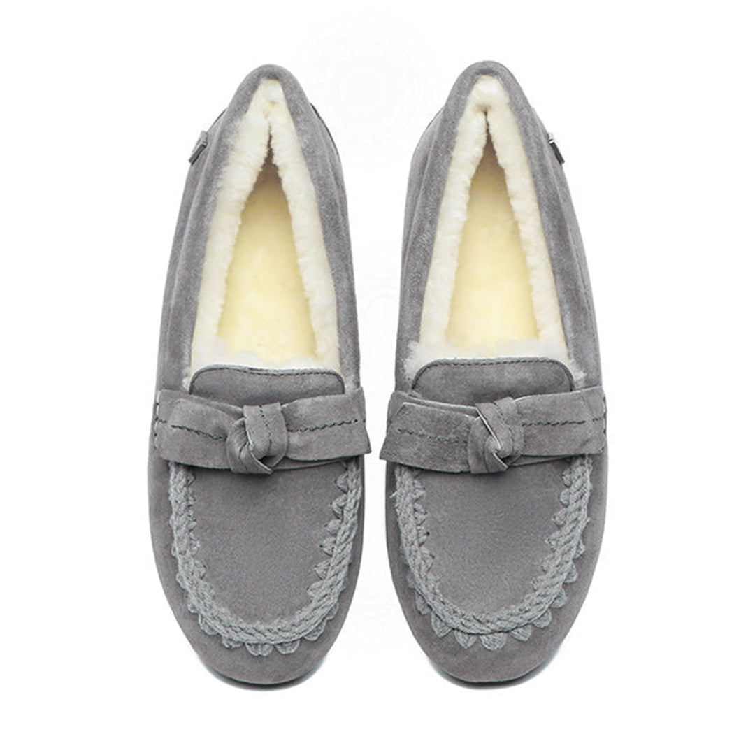 Woven Bow UGG Moccasin - UGG Direct Online