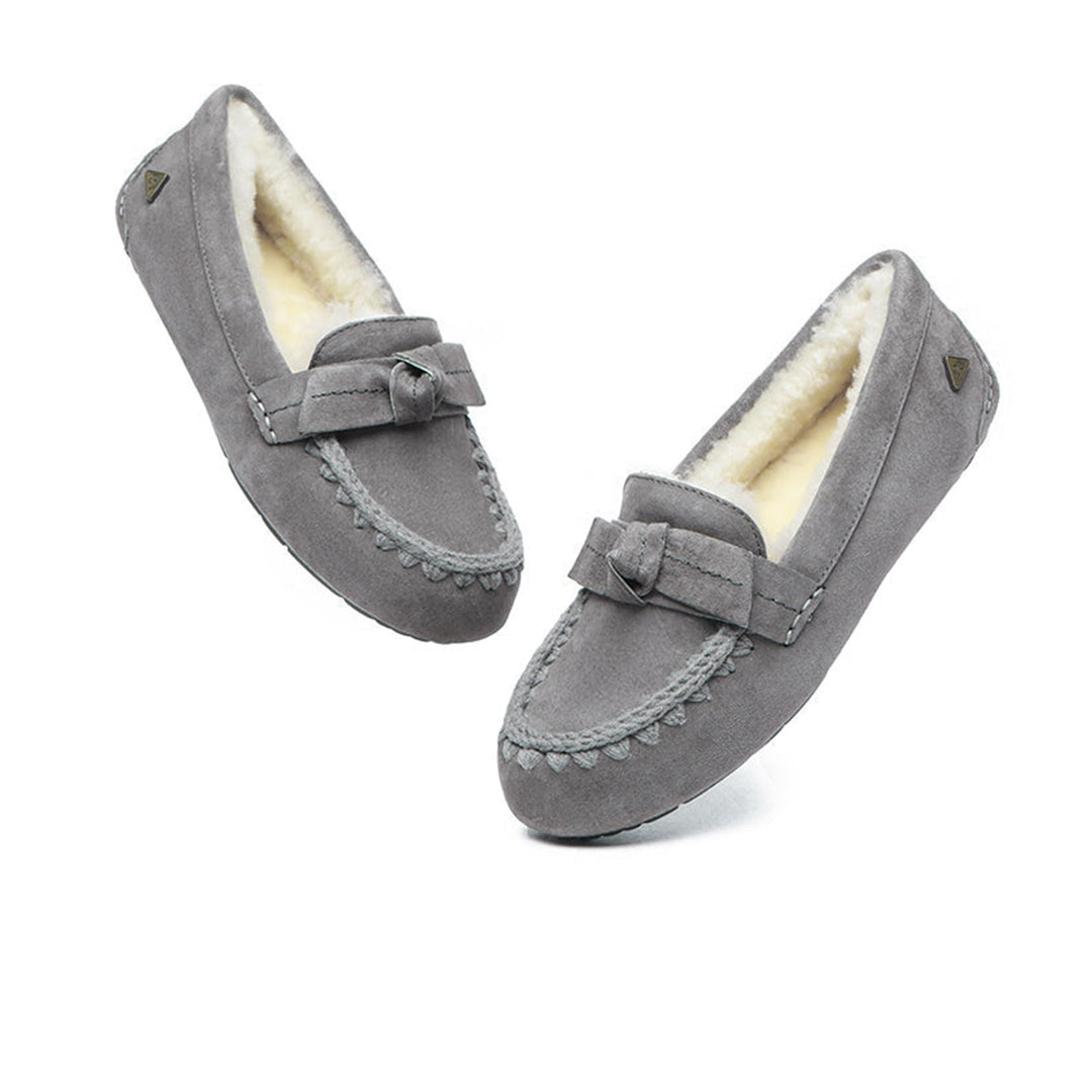 Woven Bow UGG Moccasin - UGG Direct Online