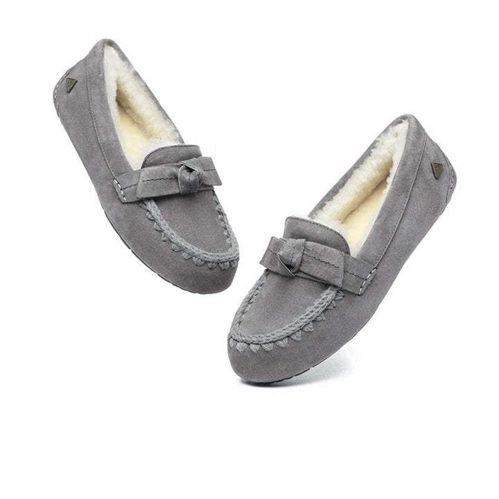 Woven Bow UGG Moccasin - UGG Direct Online