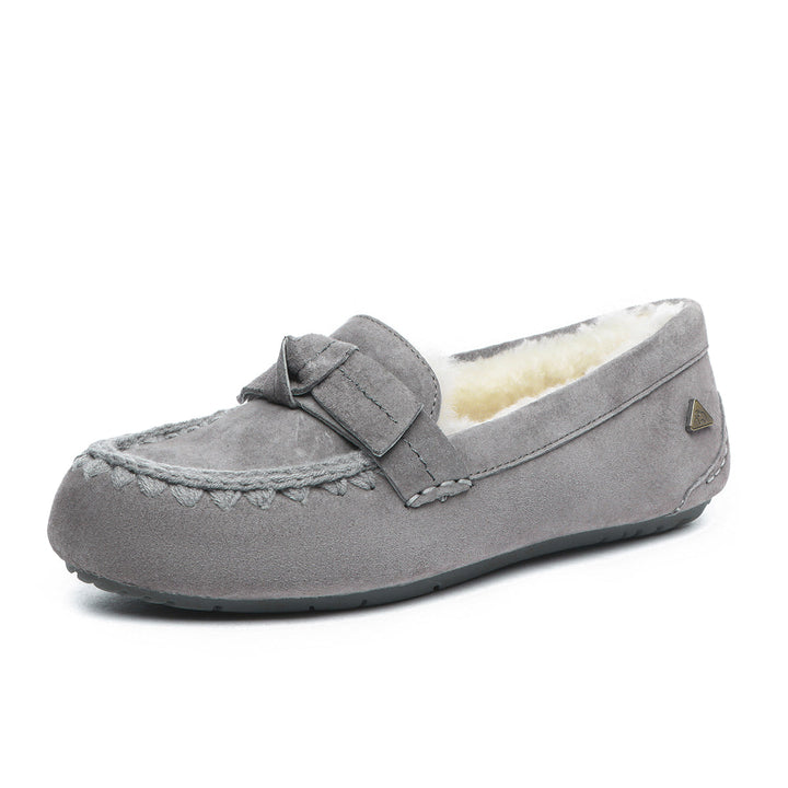 Woven Bow UGG Moccasin - UGG Direct Online