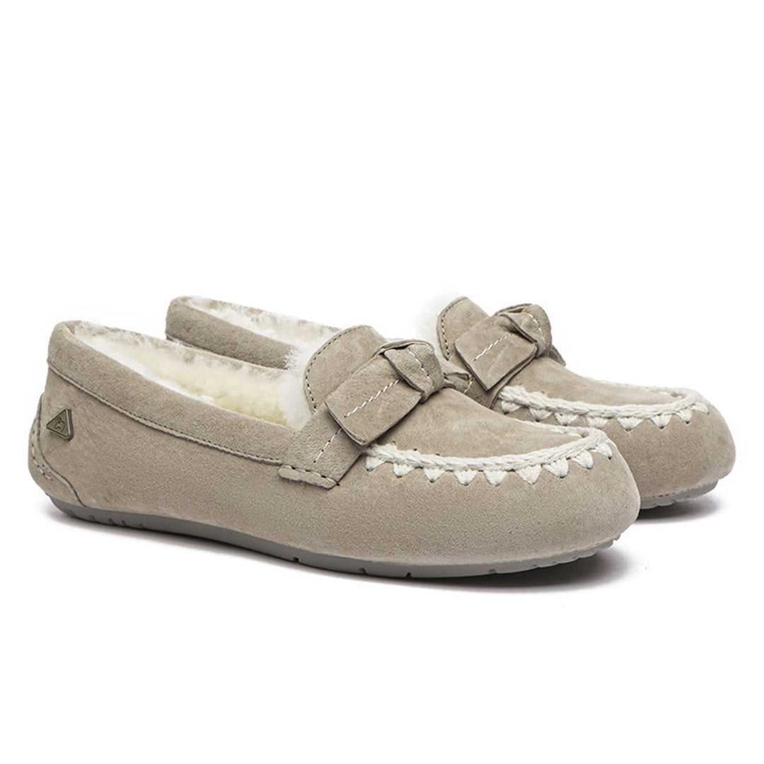 Woven Bow UGG Moccasin - UGG Direct Online