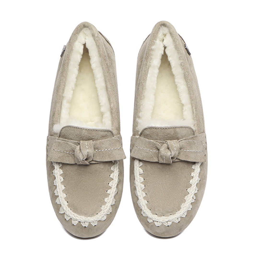 Woven Bow UGG Moccasin - UGG Direct Online