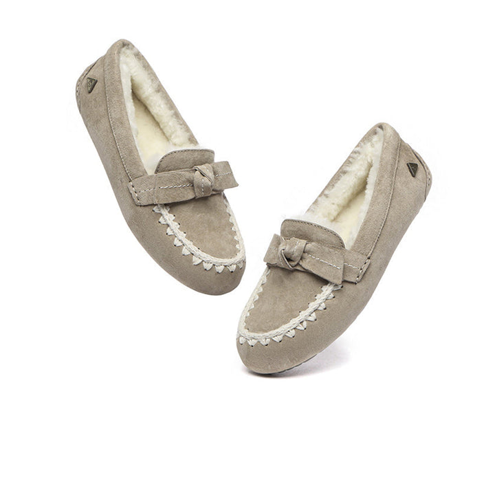 Woven Bow UGG Moccasin - UGG Direct Online