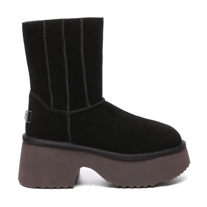 Yana Zippers Heel Short Platform Boots - UGG Direct Online