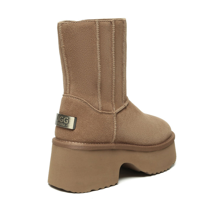 Yana Zippers Heel Short Platform Boots - UGG Direct Online