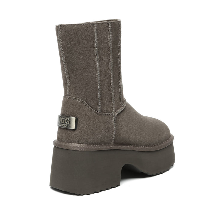 Yana Zippers Heel Short Platform Boots - UGG Direct Online