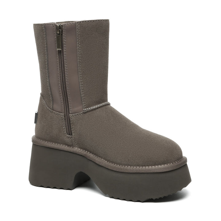 Yana Zippers Heel Short Platform Boots - UGG Direct Online