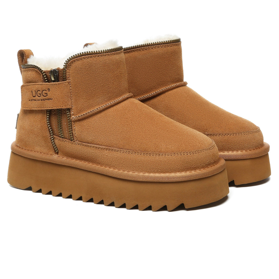 Zipper Ankle UGG Platform Boots - UGG Direct Online