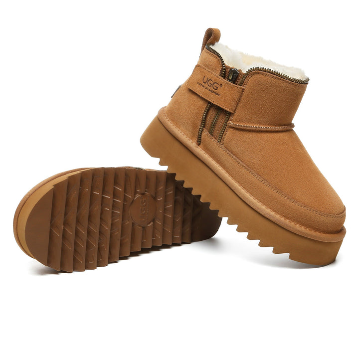 Zipper Ankle UGG Platform Boots - UGG Direct Online
